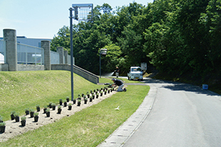 植栽やメンテナンスをこまめに実施。